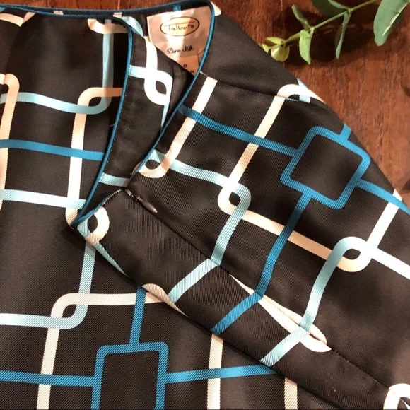 Like New Talbots 100% Silk Skirt - Picture 2 of 6